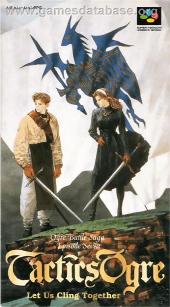 Cover Tactics Ogre - Let Us Cling Together for Super Nintendo